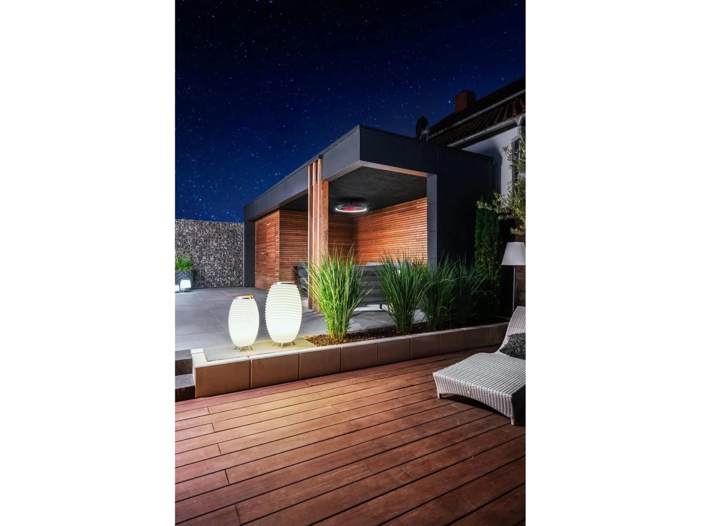 Bromic Heating 24" Twin Straight Ceiling Pole for Eclipse Smart-Heat Electric Heater