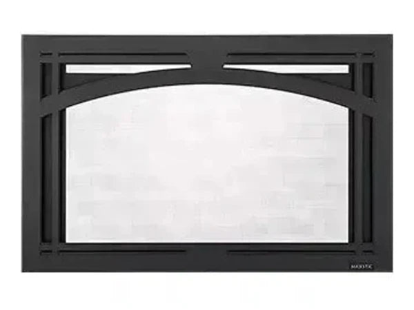 Majestic Tuscan New Bronze Arch Screen Front for Trilliant 25" Gas Fireplace Insert