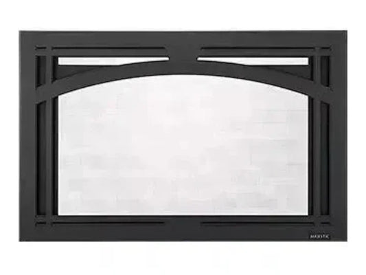 Majestic Tuscan New Bronze Arch Screen Front for Trilliant 25" Gas Fireplace Insert