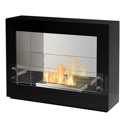 The Bio Flame Rogue 2.0 Single Sided 36" White Ethanol Fireplace