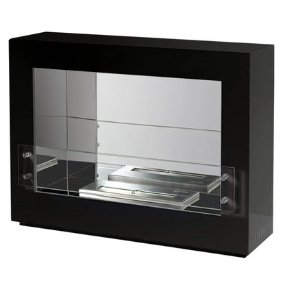 The Bio Flame Rogue 2.0 Single Sided 36" White Ethanol Fireplace