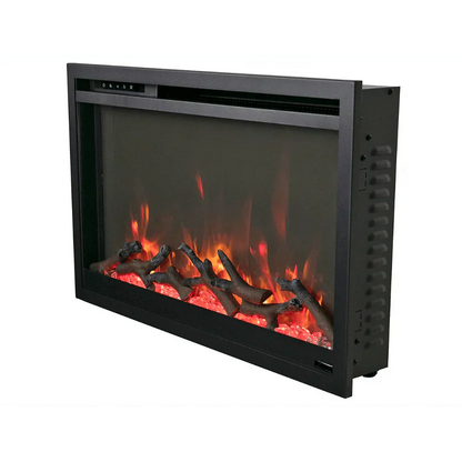 Amantii Traditional Xtraslim 33" Smart Electric Fireplace | TRD-33-XS