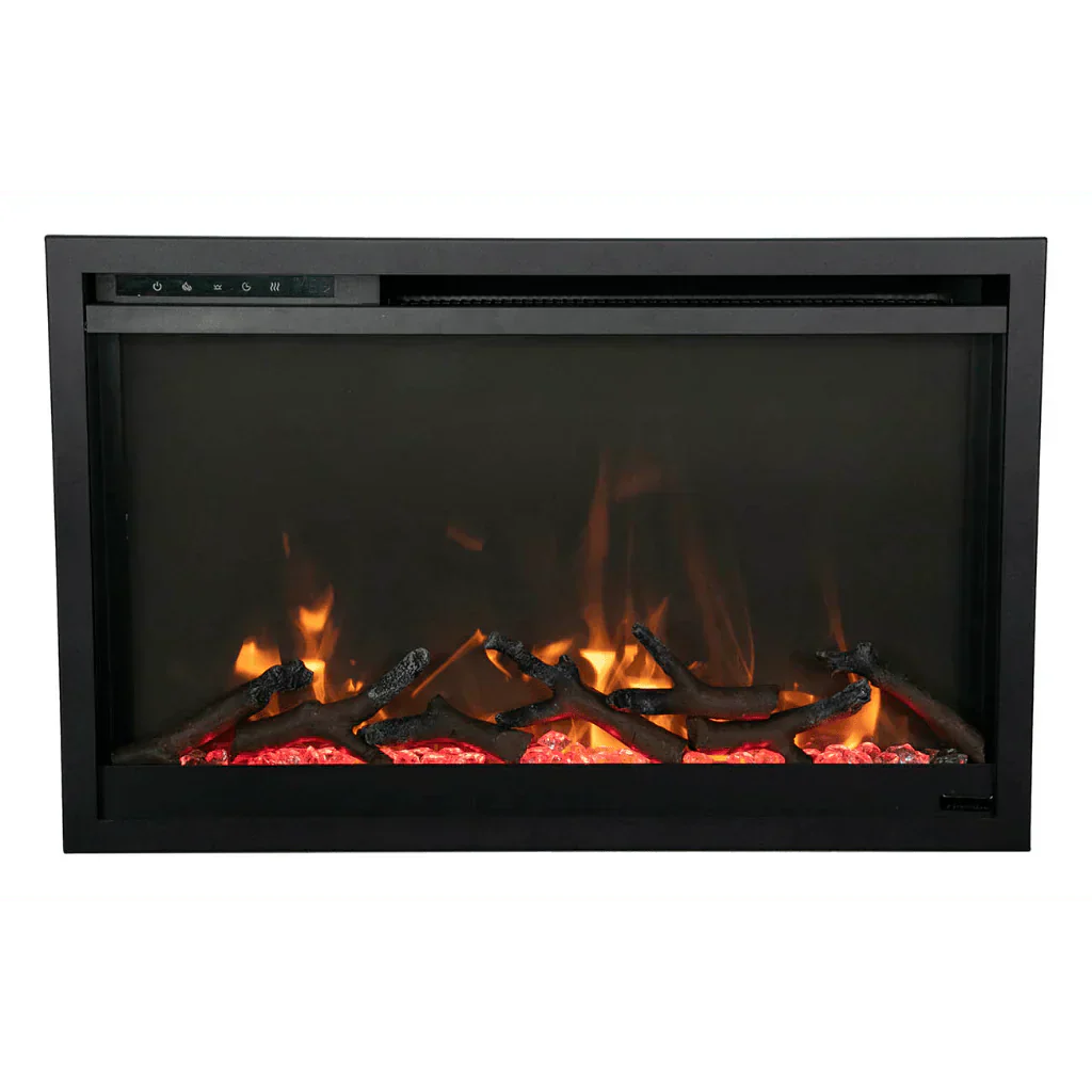 Amantii Traditional Xtraslim 30" Smart Electric Fireplace | TRD-30-XS