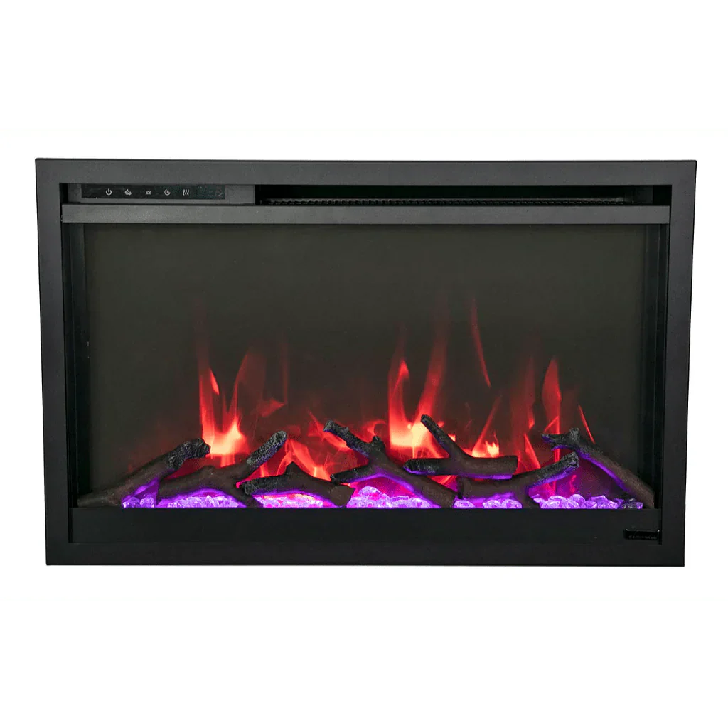 Amantii Traditional Xtraslim 30" Smart Electric Fireplace | TRD-30-XS