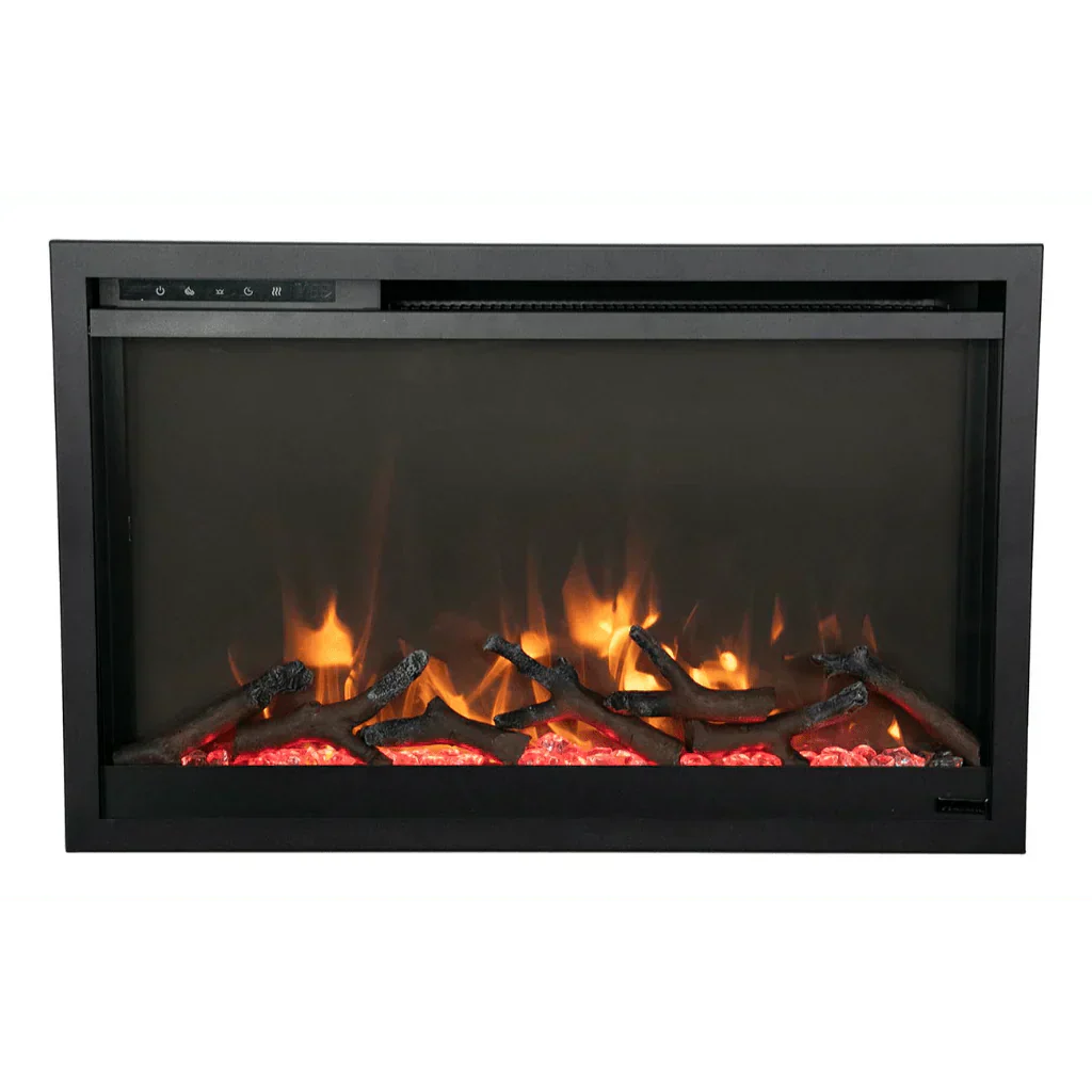 Amantii Traditional Xtraslim 33" Smart Electric Fireplace | TRD-33-XS