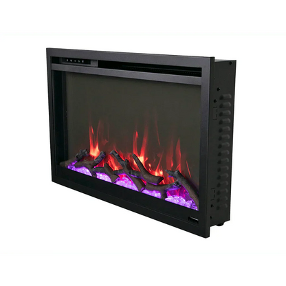 Amantii Traditional Xtraslim 30" Smart Electric Fireplace | TRD-30-XS