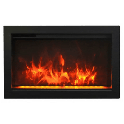 Amantii Traditional 26" Indoor Outdoor Built-In Smart Electric Fireplace Insert | TRD-26
