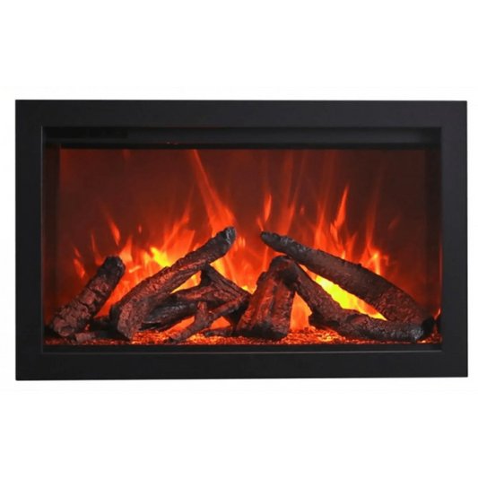 Amantii Traditional 30" Indoor Outdoor Built-In Smart Electric Fireplace Insert | TRD-30