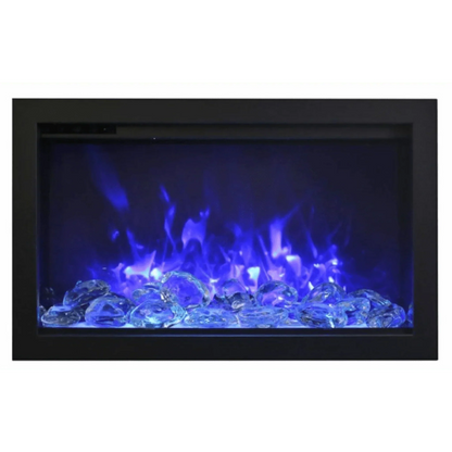Amantii Traditional 30" Indoor Outdoor Built-In Smart Electric Fireplace Insert | TRD-30