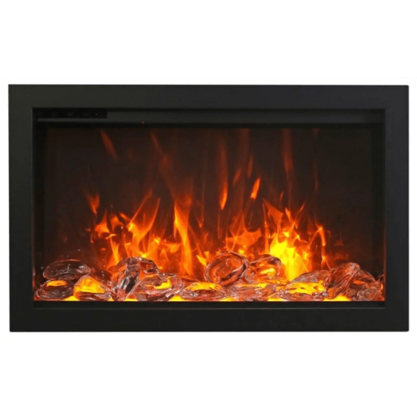 Amantii Traditional 30" Indoor Outdoor Built-In Smart Electric Fireplace Insert | TRD-30