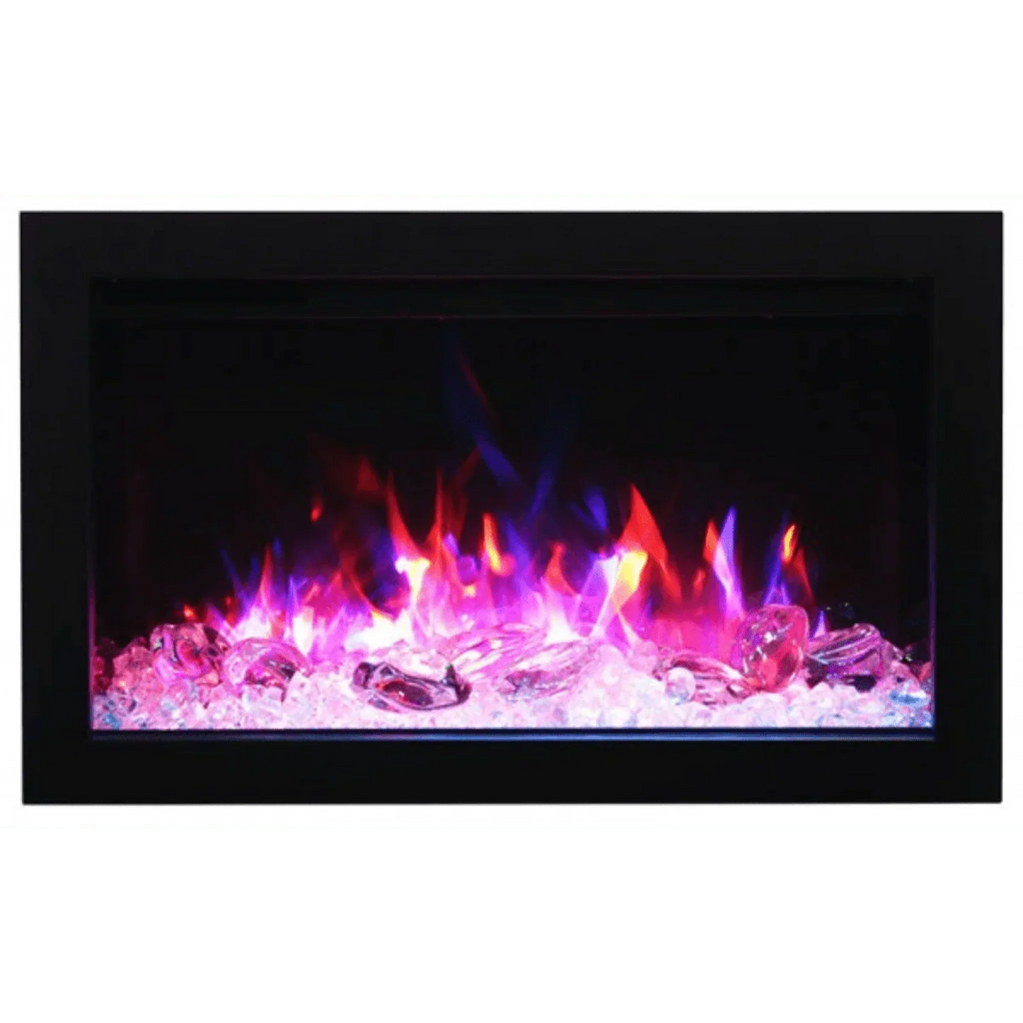 Amantii Traditional 30" Indoor Outdoor Built-In Smart Electric Fireplace Insert | TRD-30