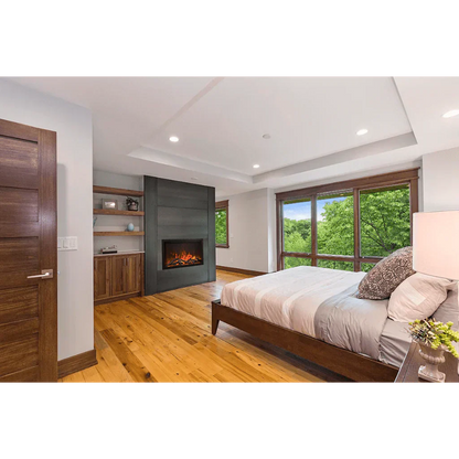 Amantii Traditional Bespoke 38" Smart Indoor/Outdoor Electric Fireplace Insert | TRD-38-BESPOKE Insert