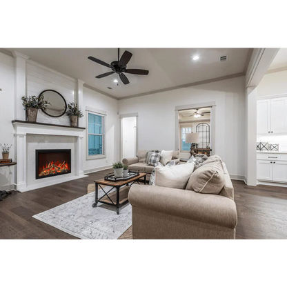 Amantii Traditional Bespoke 33" Smart Indoor/Outdoor Electric Fireplace | TRD-33-BESPOKE