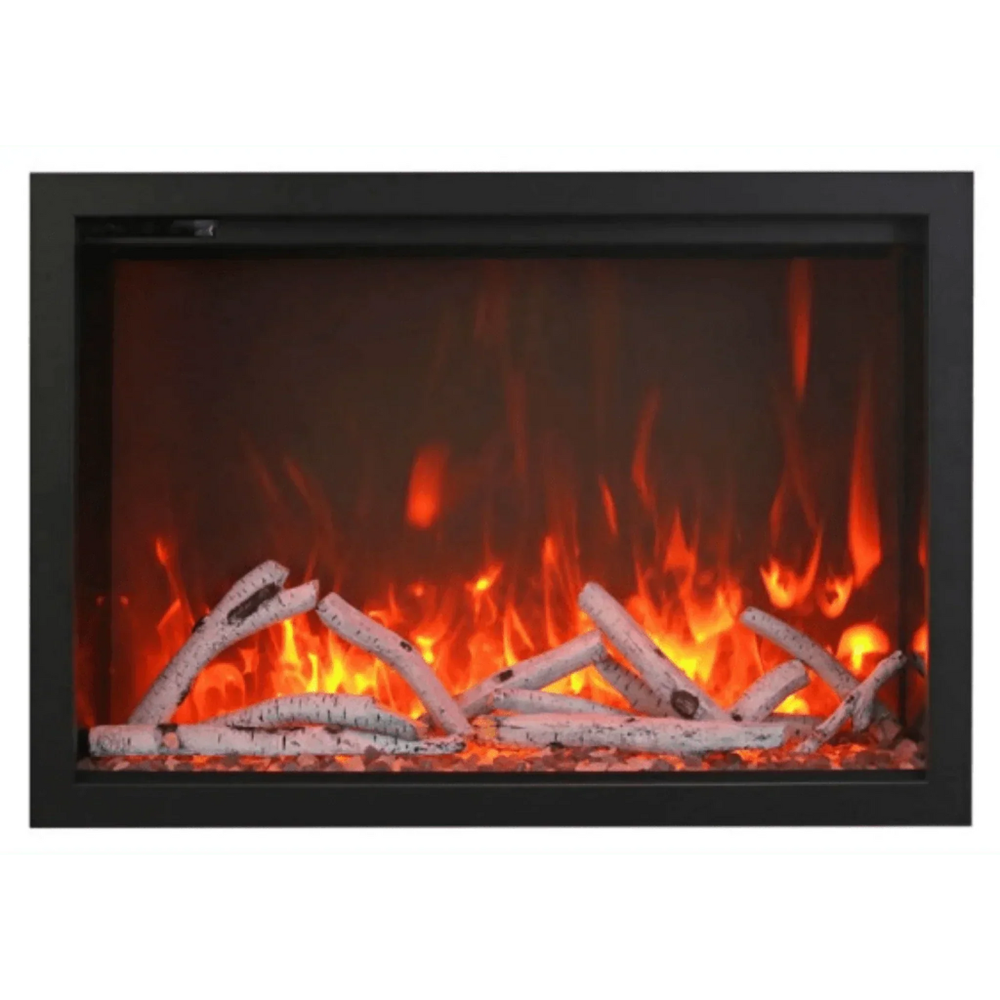 Amantii Traditional 38" Indoor Outdoor Built-In Smart Electric Fireplace Insert | TRD-38