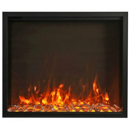 Amantii Traditional 44" Indoor Outdoor Built-In Smart Electric Fireplace Insert | TRD-44