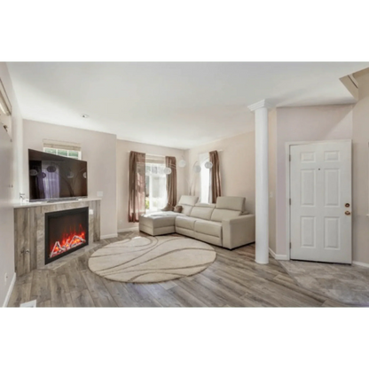 Amantii Traditional 44" Indoor Outdoor Built-In Smart Electric Fireplace Insert | TRD-44