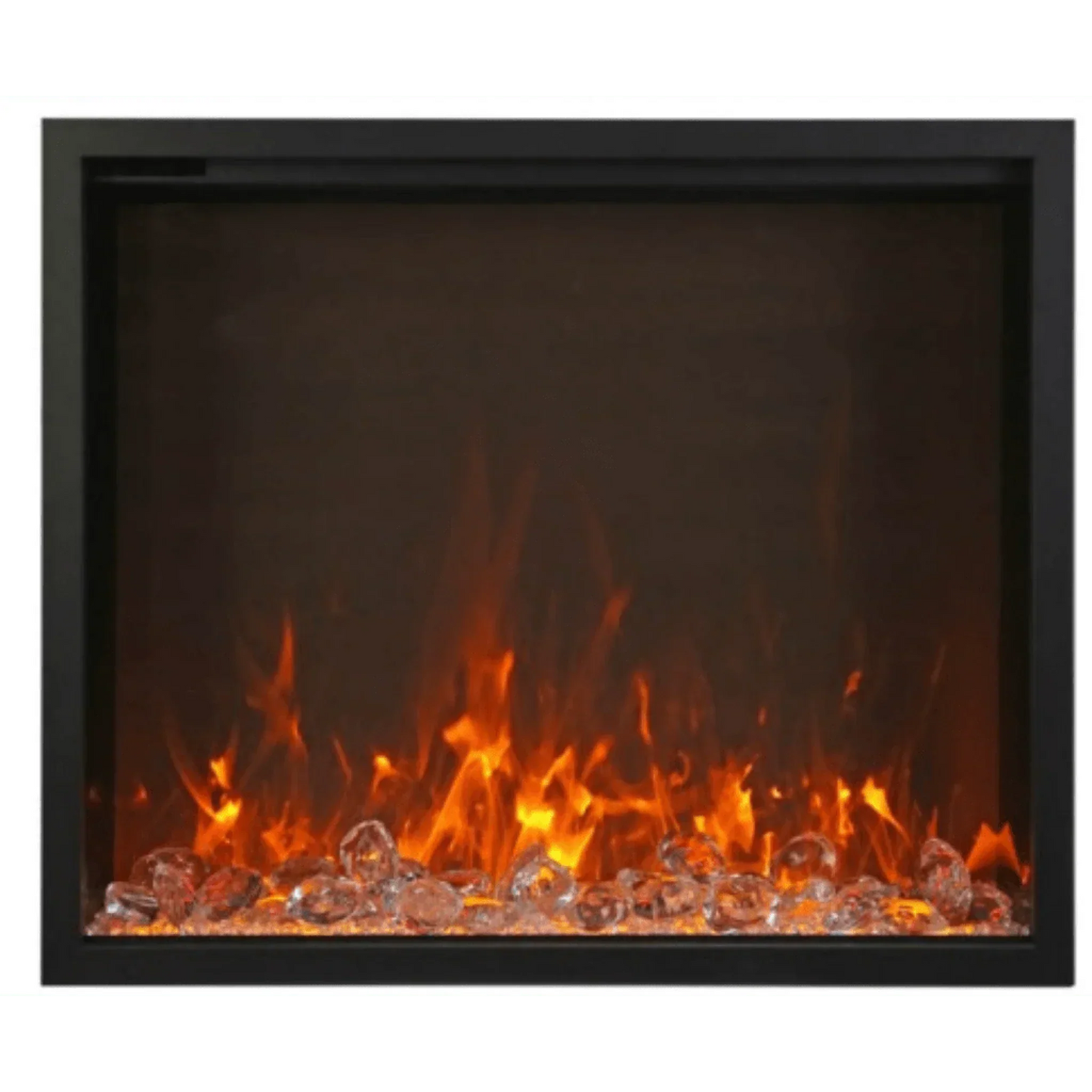Amantii Traditional 44" Indoor Outdoor Built-In Smart Electric Fireplace Insert | TRD-44
