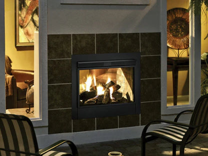 Majestic Twilight 36" Indoor/Outdoor See-Through Gas Fireplace with IntelliFire Natural Gas
