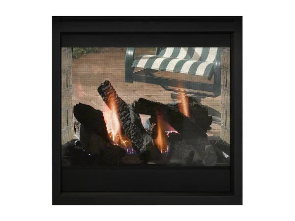 Majestic Twilight Modern 36" Indoor/Outdoor See-Through Gas Fireplace