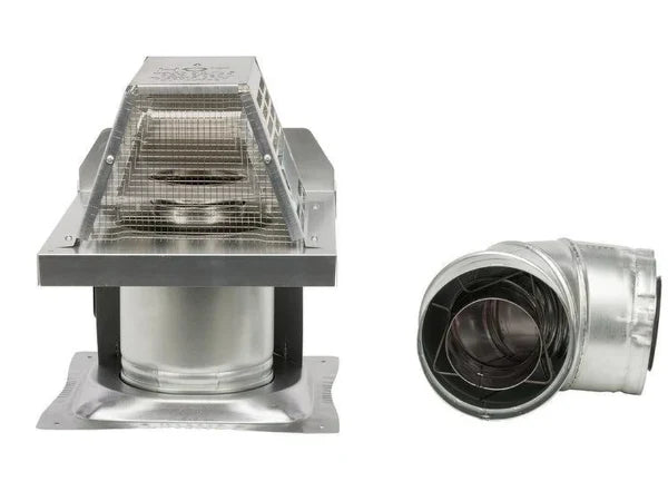 Majestic SLP-TRAPK2 Top Vent Horizontal Termination Kit