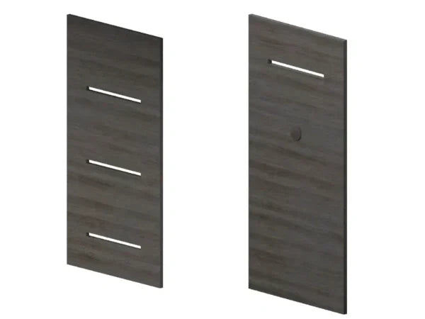 Modern Flames Coastal Sand Allwood Main Wall System for Orion Slim 60" Fireplace