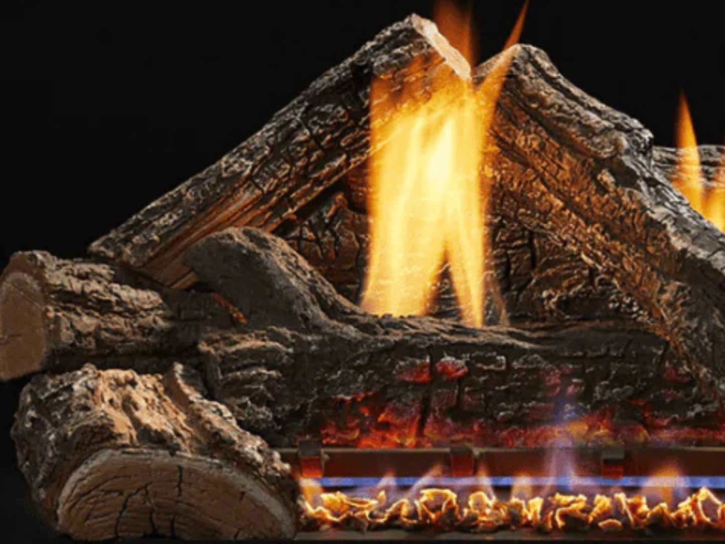 Monessen Burncrete Hybrid 30" Charisma 7 pc Log Set