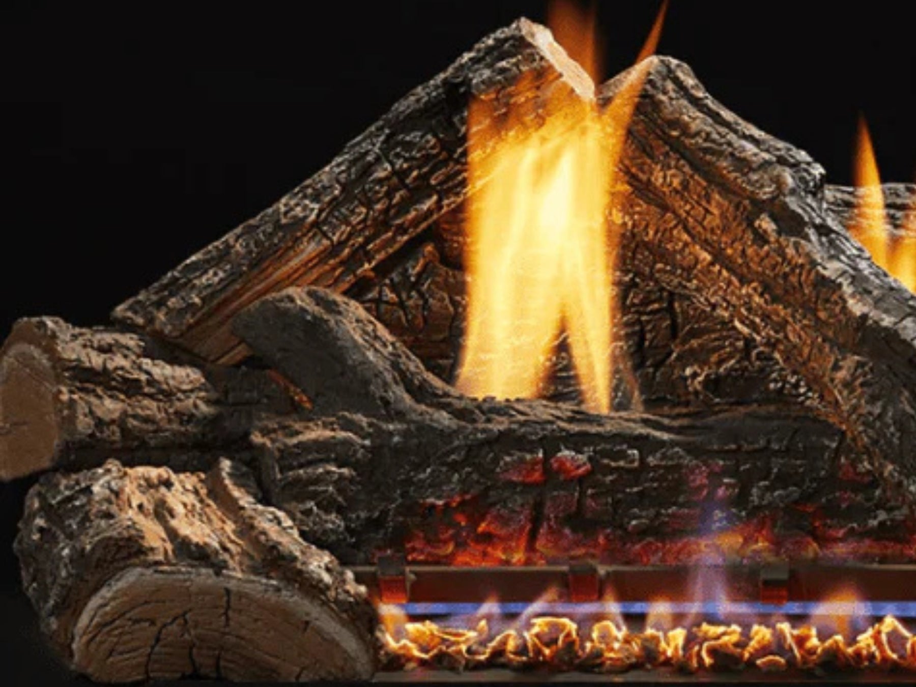 Monessen Burncrete Hybrid 24" Charisma 7 pc Log Set