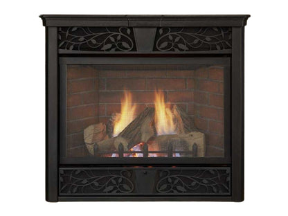 Monessen Symphony 32" Traditional Natural Gas Fireplace Millivolt Control