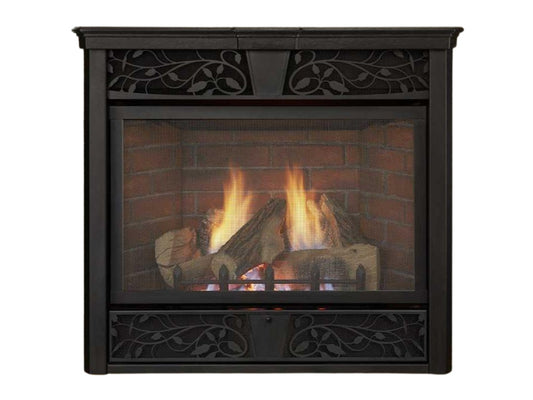 Monessen Symphony 32" Traditional Natural Gas Fireplace IntelliFire Plus Ignition
