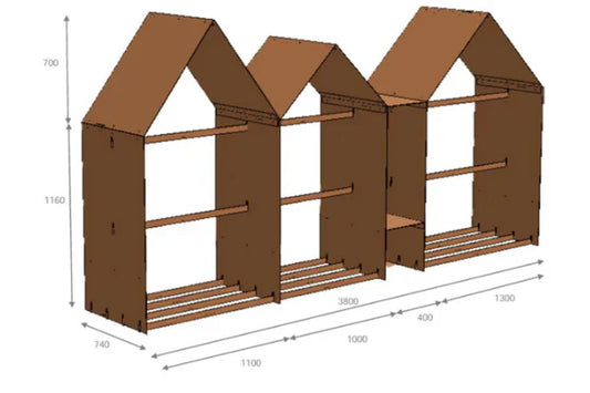 RB73 Bruges 3mm CorTen Steel Wood Storage