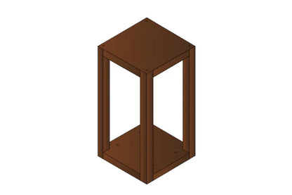 RB73 Quarubox 3mm Wood Trolley