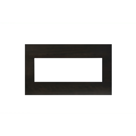 Amantii Knotty Black Birch Wooden Mantel Surround MAN-BMKB-XS40 for BI-40 Xtraslim