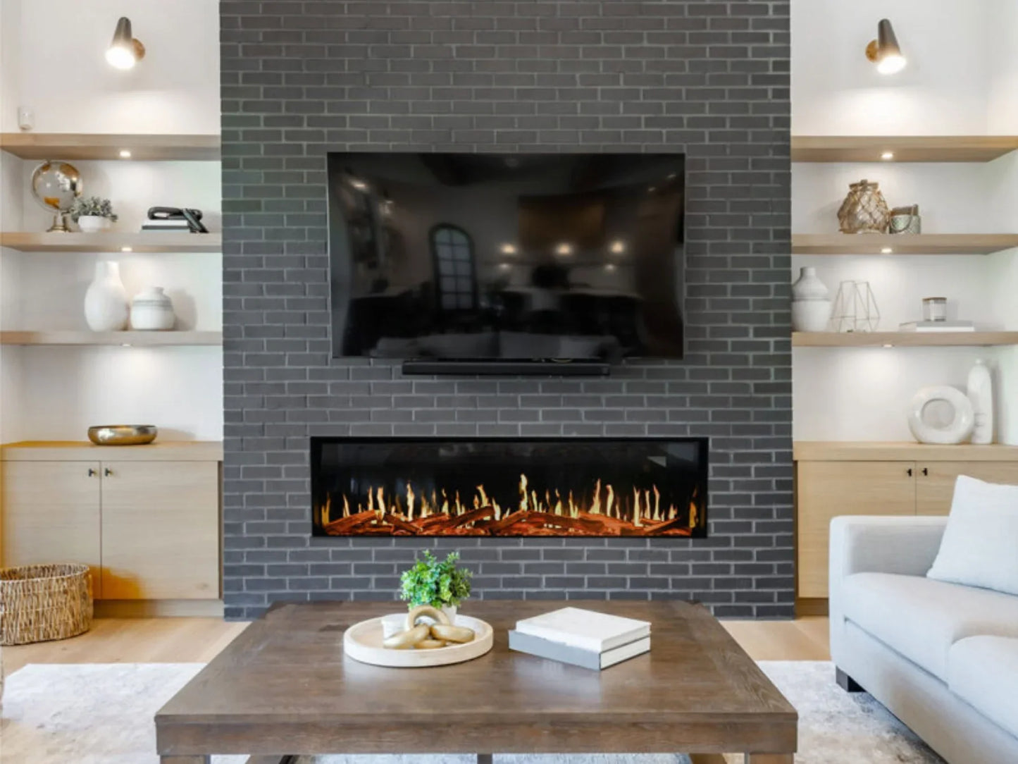 Modern Flames Truwood 56"/60" Slim Premium Upgrade Timber Kit